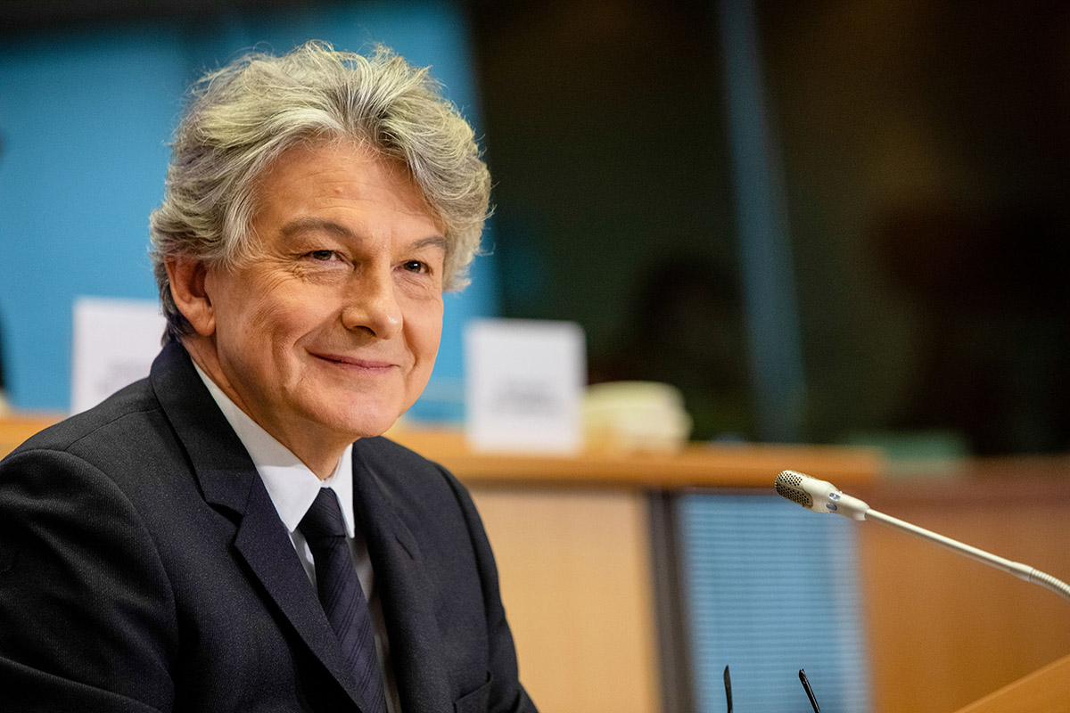 EU-Kommissar Thierry Breton kommt in den Industriepark Schwarze Pumpe